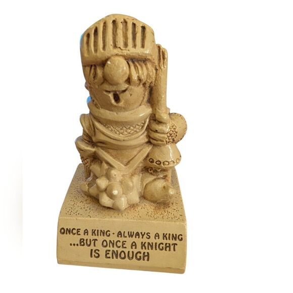 Vintage 60s funny saying figurine - Picture 1 of 7